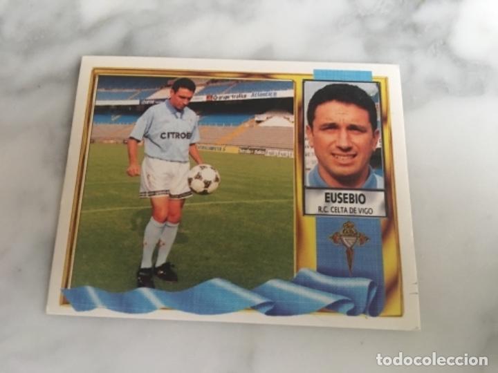 Cromos de f&uacute;tbol: Este 95-96 Eusebio nunca pegado - Foto 1