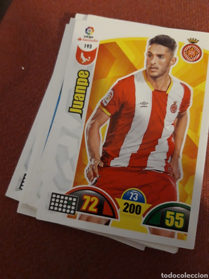 Fu&szlig;ball-Sticker: JUANPE gir&oacute;na ADRENALYN 2017 2018 17 18 193