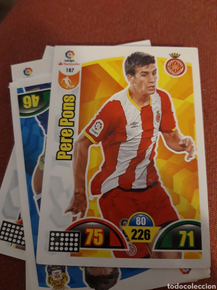Fu&szlig;ball-Sticker: PERE PONS gir&oacute;na ADRENALYN 2017 2018 17 18 187