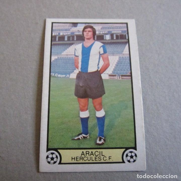 Cromos de f&uacute;tbol: EDICIONES ESTE.LIGA 79-80.ARACIL-HERCULES