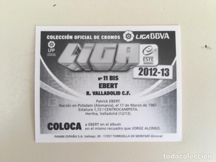 Cromos de f&uacute;tbol: Este 12-13 Ebert coloca nunca pegado - Foto 2