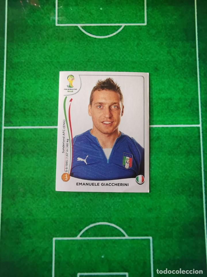 Football Stickers: CROMO SIN PEGAR PANINI FIFA WORLD CUP MUNDIAL DE FUTBOL BRASIL 2014 330 EMANUELE GIACCHERINI ITALIA