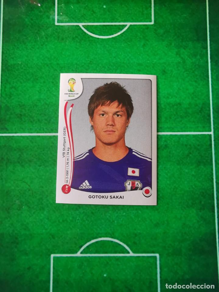 Fu&szlig;ball-Sticker: CROMO SIN PEGAR PANINI FIFA WORLD CUP MUNDIAL DE FUTBOL BRASIL 2014 248 GOTOKU SAKAI JAPON