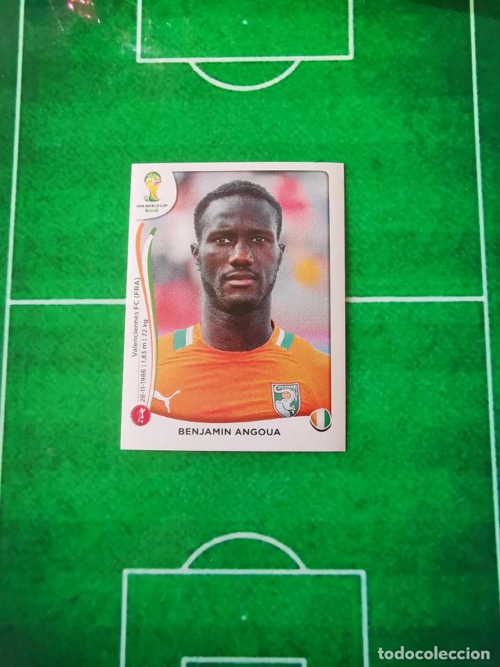 Cromos de f&uacute;tbol: CROMO SIN PEGAR PANINI FIFA WORLD CUP MUNDIAL DE FUTBOL BRASIL 2014 229 ANGOUA COSTA DE MARFIL