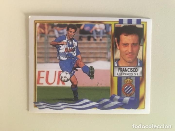 Cromos de f&uacute;tbol: Este 95-96 Francisco nunca pegado - Foto 1