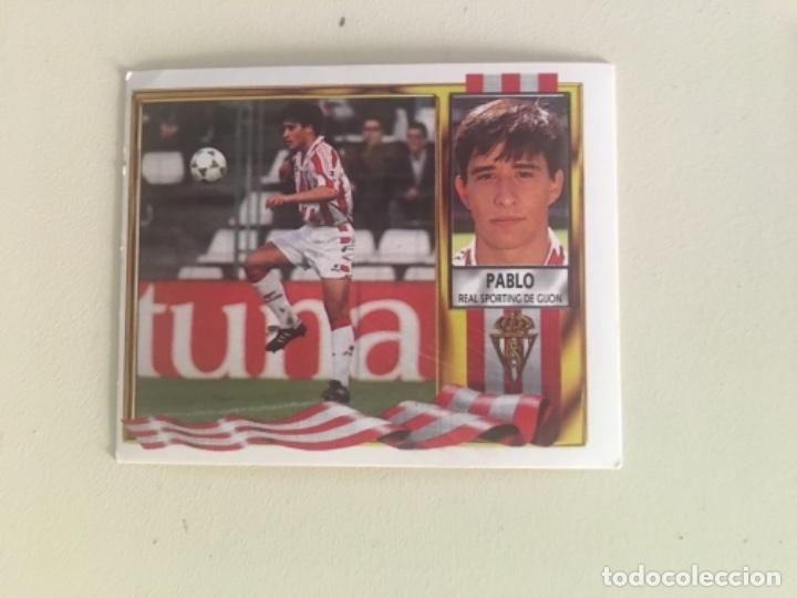 Cromos de f&uacute;tbol: Este 95-96 Pablo nunca pegado - Foto 1