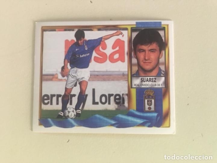 Cromos de f&uacute;tbol: Este 96-96 Su&aacute;rez nunca pegado - Foto 1