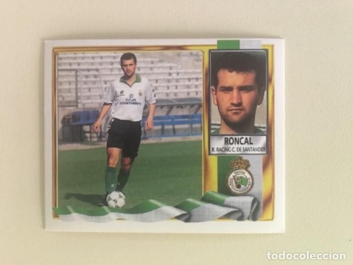 Cromos de f&uacute;tbol: Este 95-96 Roncal nunca pegado - Foto 1