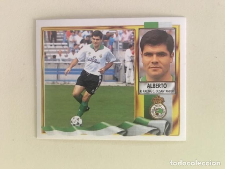 Cromos de f&uacute;tbol: Este 95-96 Alberto nunca pegado - Foto 1