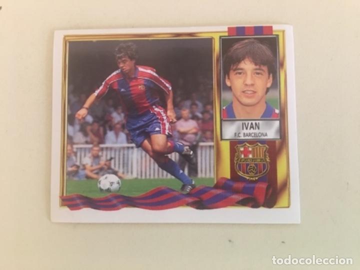 Cromos de f&uacute;tbol: Este 95-96 Ivan nunca pegado - Foto 1