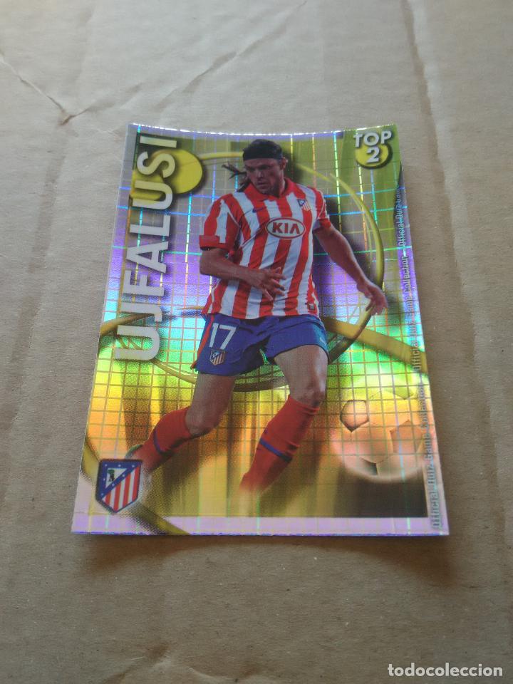 kun agüero, atlético de madrid - cromo los 100