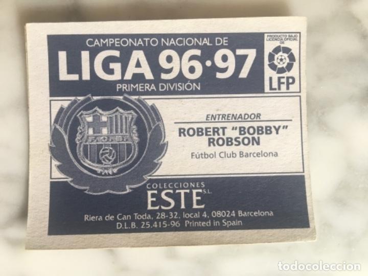 Cromos de f&uacute;tbol: Este 96-97 Robson nunca pegado - Foto 2