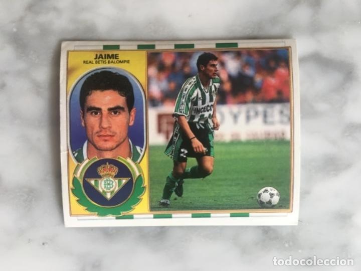 Cromos de f&uacute;tbol: Este 96-97 Jaime nunca pegado - Foto 1