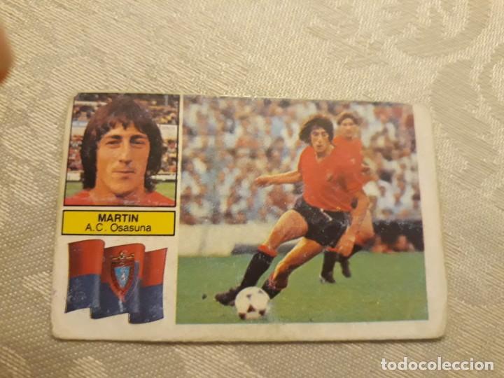 Cromos de f&uacute;tbol: MART&Iacute;N OSASUNA NUNCA PEGADO DE EDICIONES ESTE 82-83 - Foto 1
