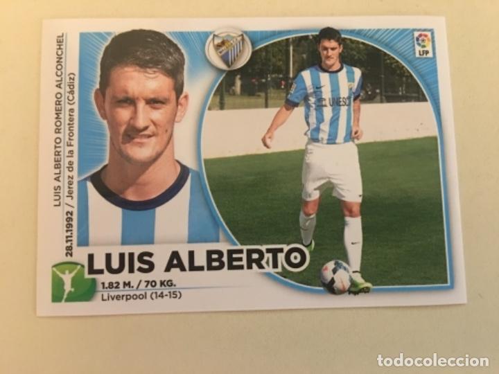 Cromos de f&uacute;tbol: Este 14-15 Luis Alberto nunca pegado - Foto 1