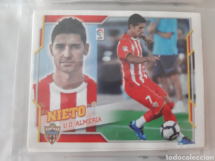 Cromos de f&uacute;tbol: EDICIONES ESTE 2010 2011 ALMERIA NIETO - Foto 1
