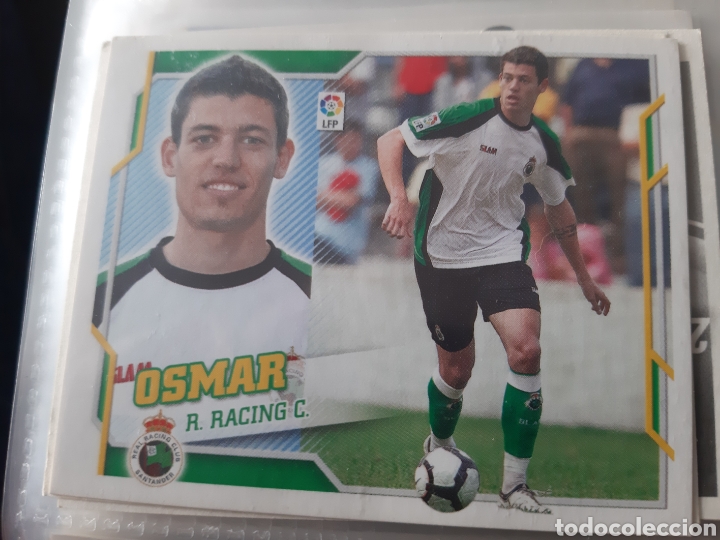 Cromos de f&uacute;tbol: EDICIONES ESTE 2010 2011 RACING SANTANDER OSMAR - Foto 1