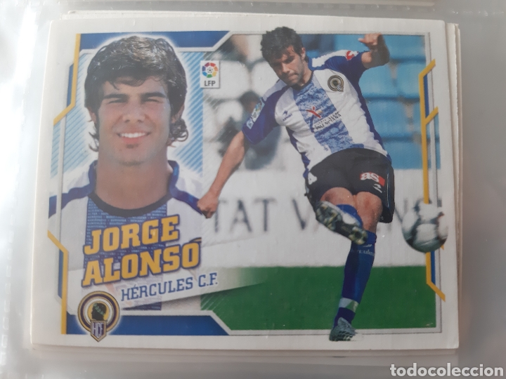 Cromos de f&uacute;tbol: EDICIONES ESTE 2010 2011 HERCULES JORGE ALONSO - Foto 1
