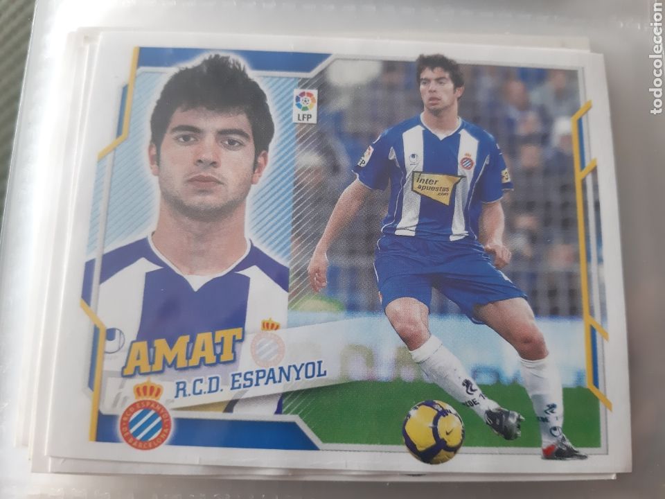 Cromos de f&uacute;tbol: EDICIONES ESTE 2010 2011 ESPA&Ntilde;OL ESPANYOL AMAT - Foto 1