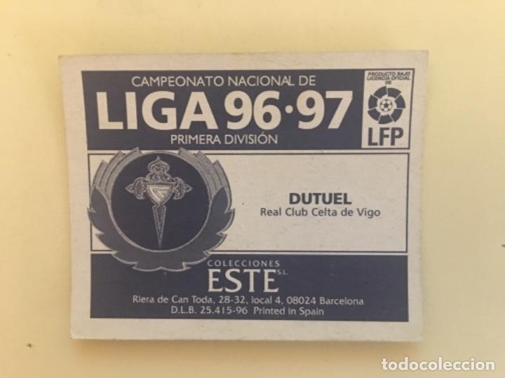 Cromos de f&uacute;tbol: Este 96-97 Dutuel nunca pegado - Foto 2