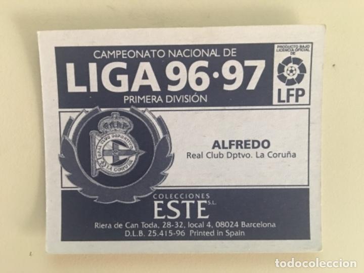 Cromos de f&uacute;tbol: Este 96-97 Alfredo nunca pegado - Foto 2