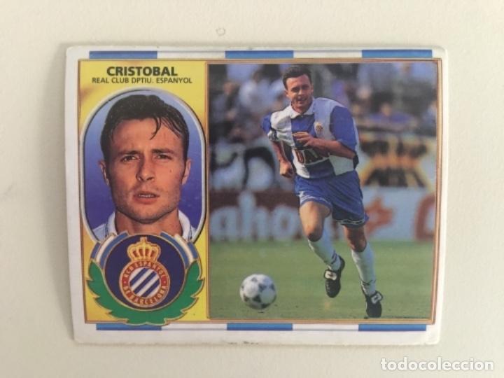 Cromos de f&uacute;tbol: Este 96-97 Crist&oacute;bal nunca pegado - Foto 1