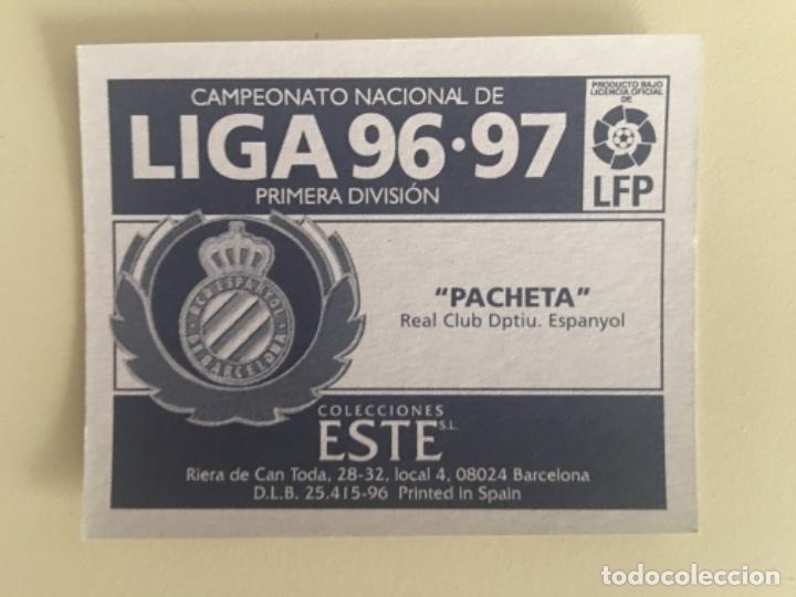Cromos de f&uacute;tbol: Este 96-97 Pacheta nunca pegado - Foto 2