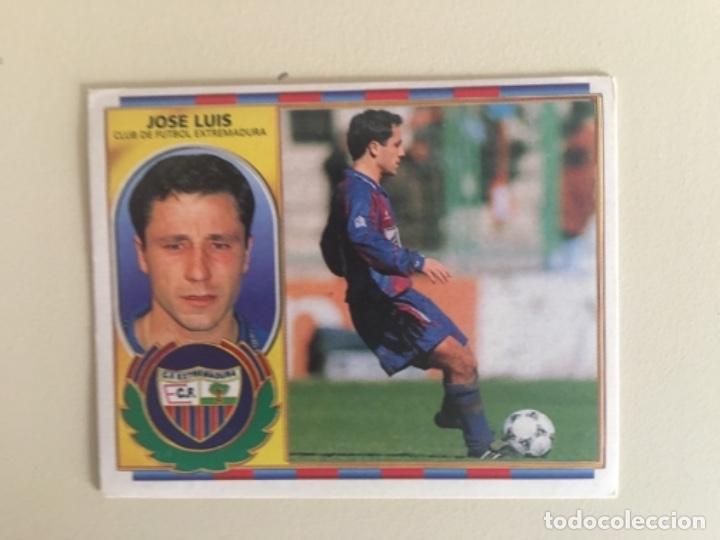 Cromos de f&uacute;tbol: Este 96-97 Jos&eacute; Luis nunca pegado - Foto 1