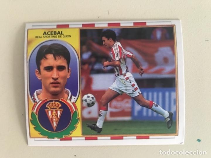 Cromos de f&uacute;tbol: Este 96-97 Acebal nunca pegado - Foto 1