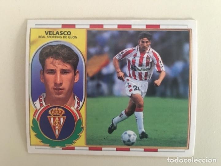Cromos de f&uacute;tbol: Este 96-97 Velasco nunca pegado - Foto 1