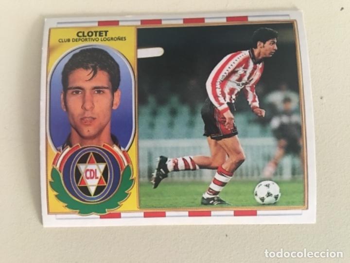 Cromos de f&uacute;tbol: Este 96-97 Clotet nunca pegado - Foto 1