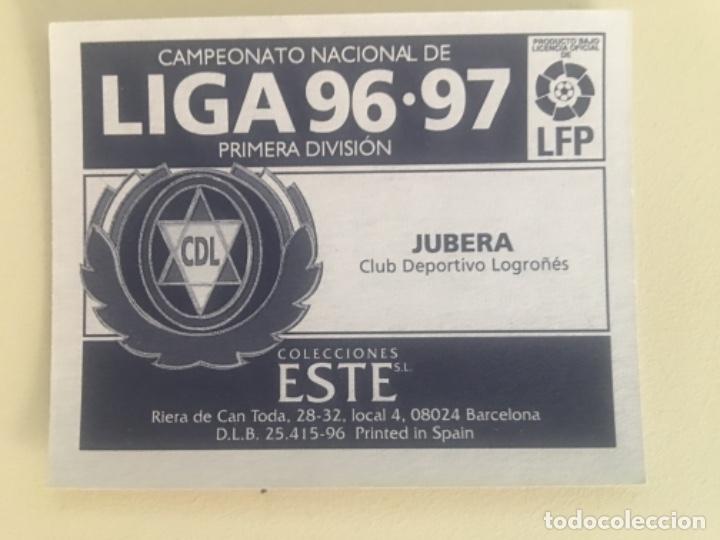 Cromos de f&uacute;tbol: Este 96-97 Jubera nunca pegado - Foto 2