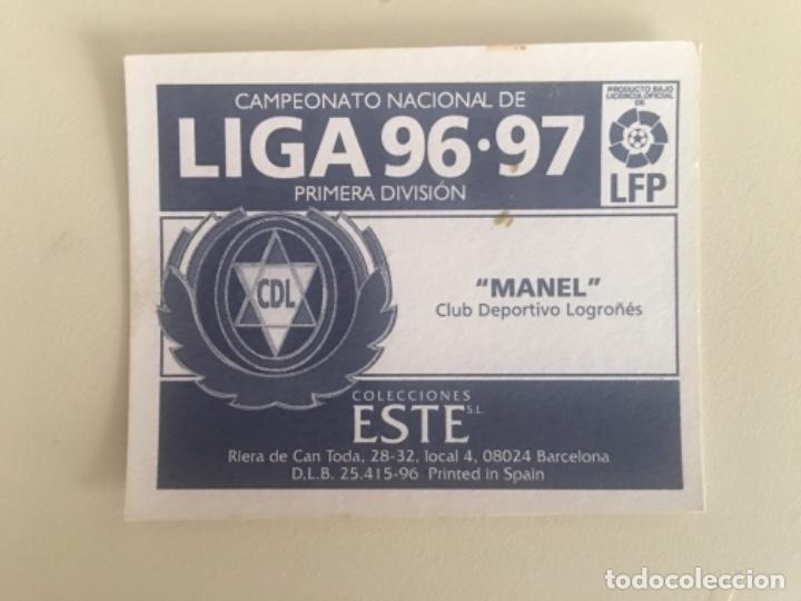 Cromos de f&uacute;tbol: Este 96-97 Manel nunca pegado - Foto 2