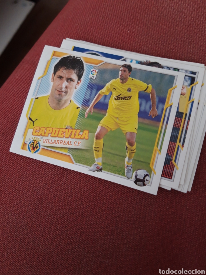 Cromos de f&uacute;tbol: CAPDEVILLA VILLARREAL ESTE 10 11 2010 2011 SIN PEGAR - Foto 1