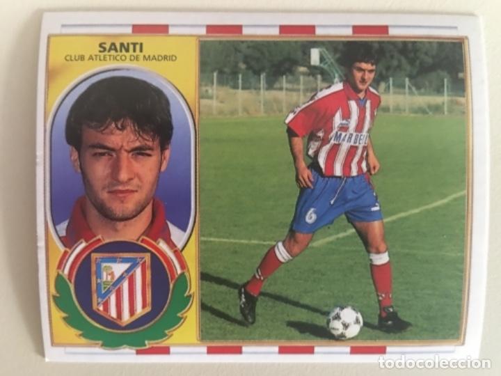 Cromos de f&uacute;tbol: Este 96-97 Santi nunca pegado - Foto 1
