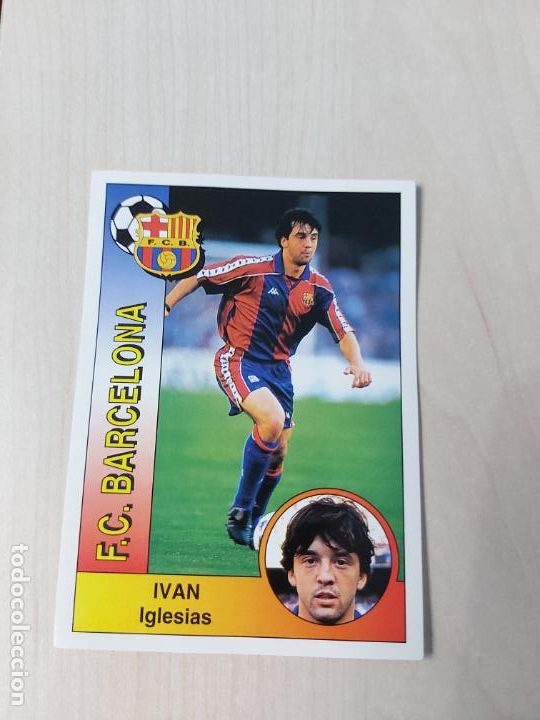 Figurine di Calcio: CROMO N&ordm; 64 IVAN BARCELONA - LIGA PANINI 94 95 NUEVO SIN PEGAR