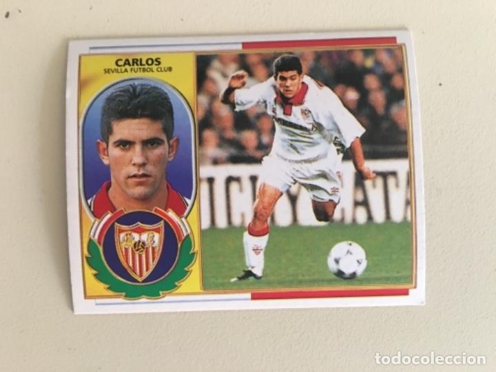 Cromos de f&uacute;tbol: Este 96-97 Carlos nunca pegado - Foto 1