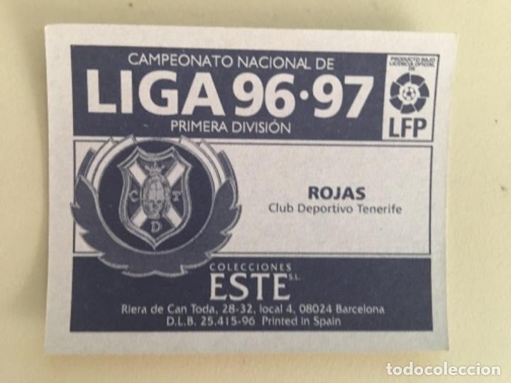 Cromos de f&uacute;tbol: Este 96-97 Rojas nunca pegado - Foto 2