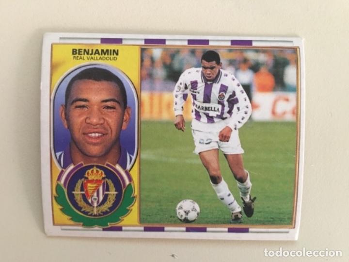 Cromos de f&uacute;tbol: Este 96-97 Benjamin nunca pegado - Foto 1