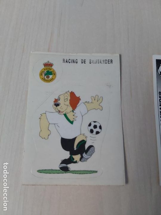 Cromos de Futebol: CROMO N&ordm; 233 MASCOTA RACING SANTANDER - LIGA PANINI 94 95 NUEVO SIN PEGAR