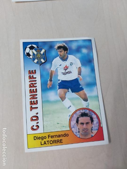 Cromos de Futebol: CROMO N&ordm; 300 LATORRE TENERIFE - LIGA PANINI 94 95 NUEVO SIN PEGAR