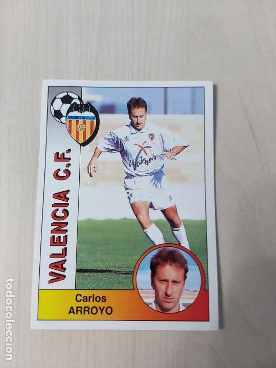 Cromos de Futebol: CROMO N&ordm; 315 ARROYO VALENCIA - LIGA PANINI 94 95 NUEVO SIN PEGAR
