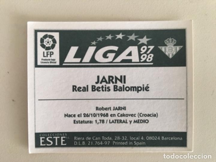 Cromos de f&uacute;tbol: Este 97-98 Jarni nunca pegado - Foto 2