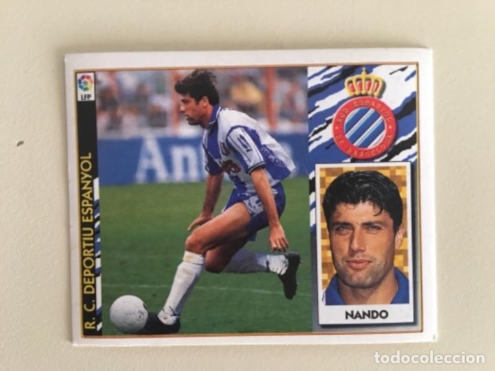 Cromos de f&uacute;tbol: Este 97-98 Nando nunca pegado - Foto 1