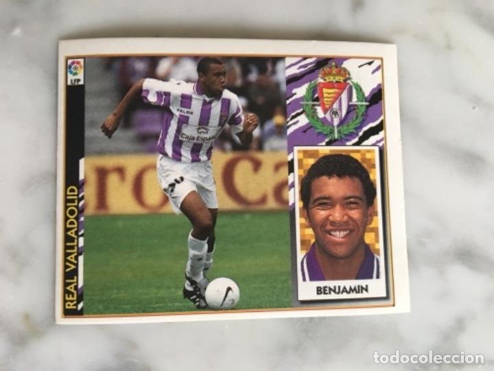 Cromos de f&uacute;tbol: Este 97-98 Benjamin nunca pegado - Foto 1