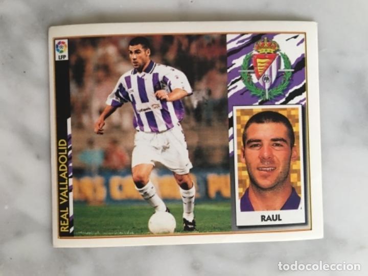 Cromos de f&uacute;tbol: Este 97-98 Ra&uacute;l nunca pegado - Foto 1