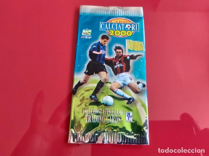 Cromos de f&uacute;tbol: SOBRE VACIO FUTBOL SIN CROMOS CALCIATORI 2000 MUNDICROMO SPORT