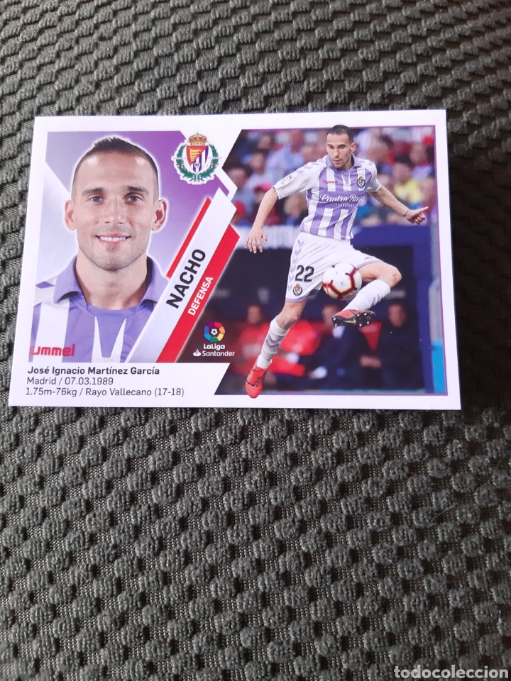 Cromos de f&uacute;tbol: EDICIONES ESTE PANINI 2019 2020 VALLADOLID NACHO - Foto 1