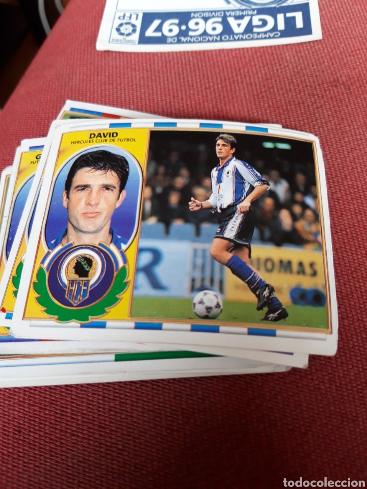 Fu&szlig;ball-Sticker: DAVID H&eacute;rcules ESTE SIN PEGAR 1996 1996 97 1997