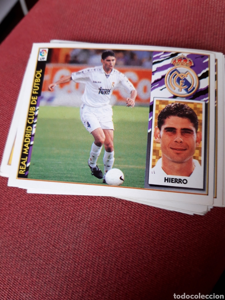 Hierro real madrid este 97 98 1997 1998 sin peg Vendido